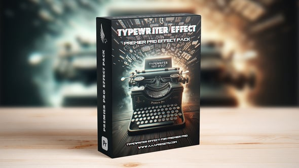 Typewriter Text Effect for Premiere Pro - Add Classic Charm to Your Videos（112974）-技能树